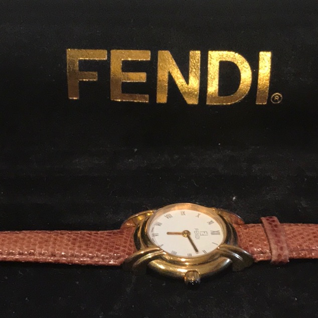 Vintage Fendi Watch With Box